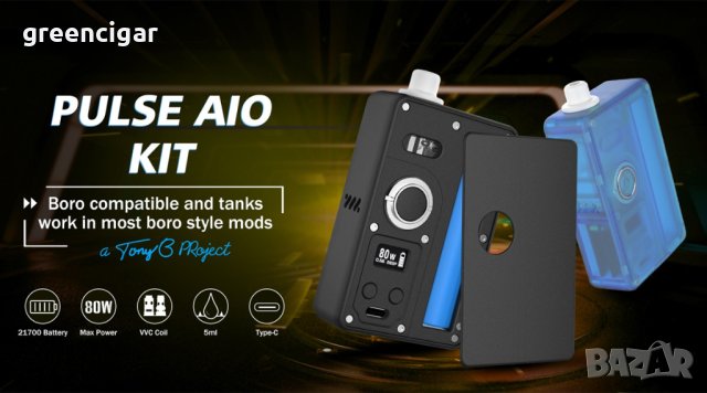 VandyVape PULSE AIO KIT, снимка 2 - Вейп без пълнители - 41450468