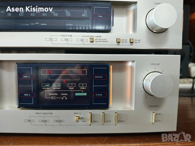 Sansui A-505;;; Sansui T-505L, снимка 8 - Ресийвъри, усилватели, смесителни пултове - 53845518