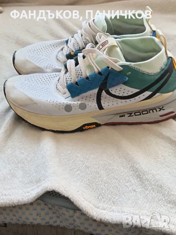 Продавам Nike ZoomX Zegama Trail 2 - trail моделът с ZoomX пяна и Vibram MegaGrip подметка., снимка 3 - Спортни обувки - 56172510