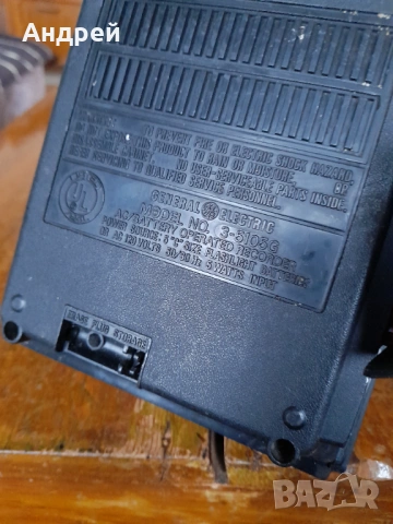 Стар касетофон General Electric 3-5105G, снимка 9 - Антикварни и старинни предмети - 53012776