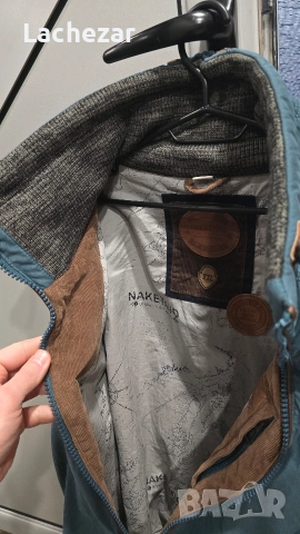 Мъжко яке размер XL по етикет но става и за L, снимка 8 - Якета - 52944653