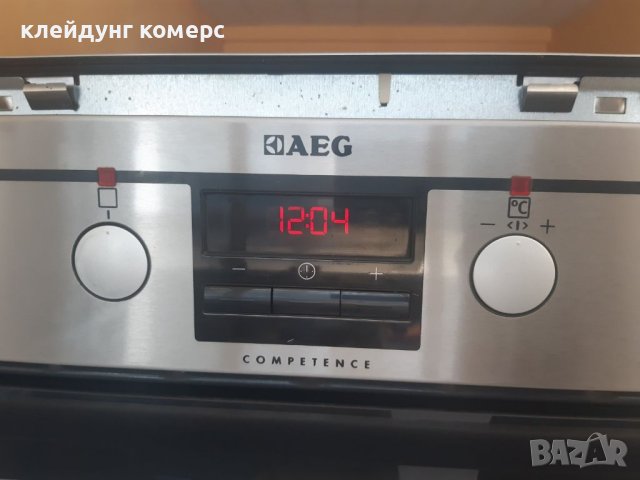 Фурна за вграждане с керамичен плот AEG COMPETENCE MAXI PYROLIS 74л. , снимка 5 - Печки, фурни - 41584185