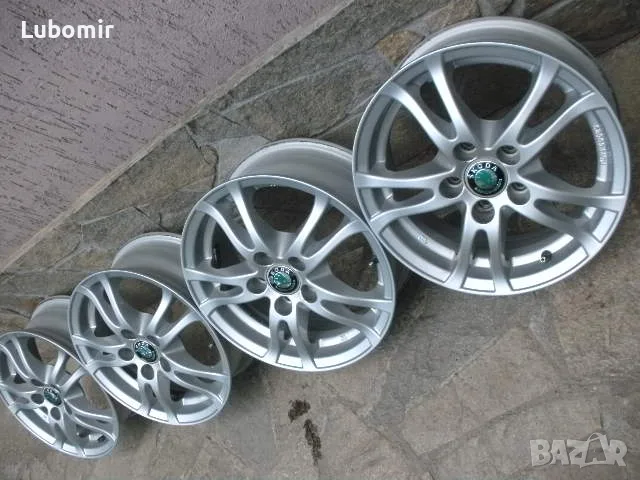 14 цола 5 х 100 мм 4 бр лети джанти - Skoda,Seat,Volkswagen ...