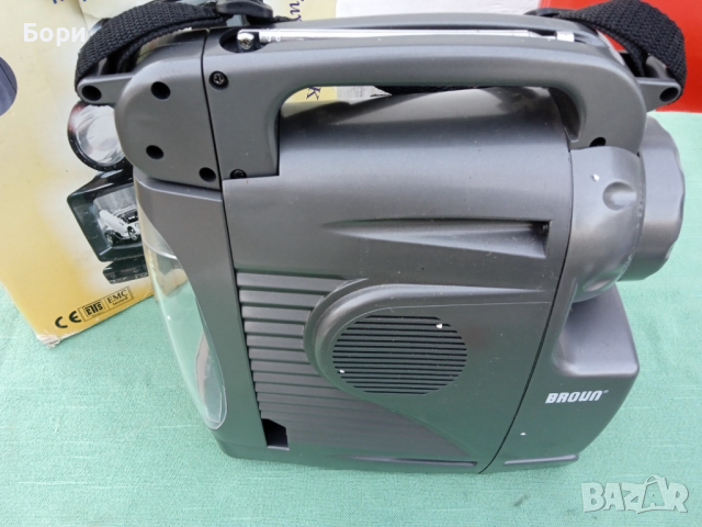 BROWN BR 2201 F Телевизор,Радио FM/AM ,Фенер,Лампа ,Термометър,Компас, снимка 8 - Радиокасетофони, транзистори - 36240297