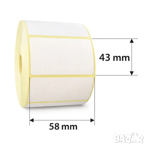 Етикети за товарителници / Самозалепващи етикети на ролка за термопринтер, снимка 10 - Принтери, копири, скенери - 53757800