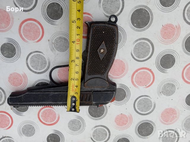 Стар немски метален кабзен пистолет, снимка 5 - Други ценни предмети - 38988319