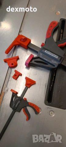 Аксесоари за потопяем циркуляр Parkside – капачка и 4 държача за релса, снимка 7 - Други инструменти - 50794943