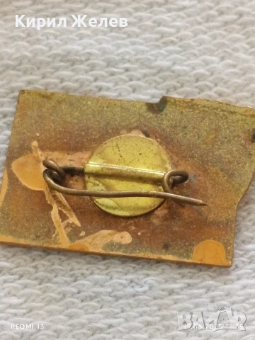 Стара рядка значка с емайл ЗА КОМУНИСТИЧЕСКИ ТРУД за КОЛЕКЦИЯ 50030, снимка 5 - Колекции - 50721657