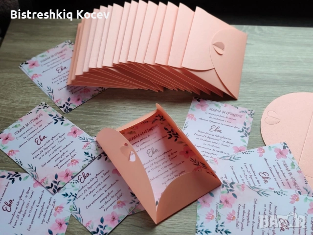 ИЗРАБОТКА НА ПОКАНИ, снимка 3 - Покани - 53414115