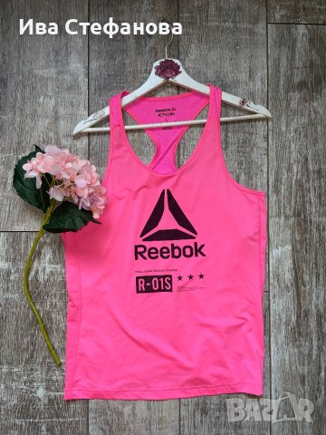 Марков оригинален Reebok  розов цикламен неонов неоново сигнално  розов , снимка 4 - Потници - 41774354