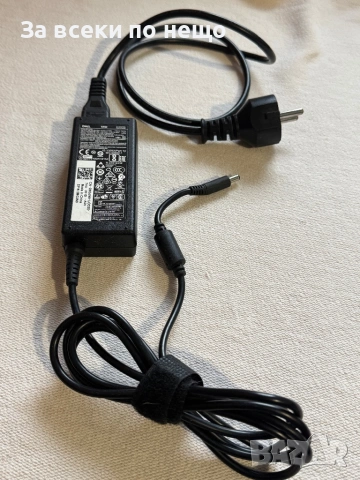 Оригинално захранване зарядно за лаптоп Dell 65W 19.5V 3.34A букса 4.5mm * 3.0mm , зарядно dell 65w