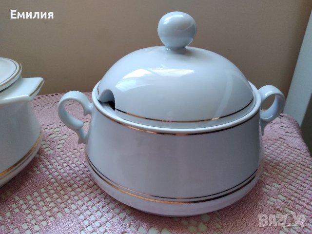 Български порцеланови супници, снимка 8 - Сервизи - 40726927