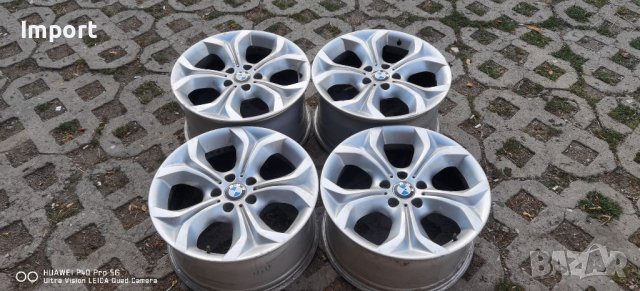 4бр. Оригинални алуминиеви джанти за BMW X5 19 цола Спорт пакет , снимка 2 - Гуми и джанти - 41719378