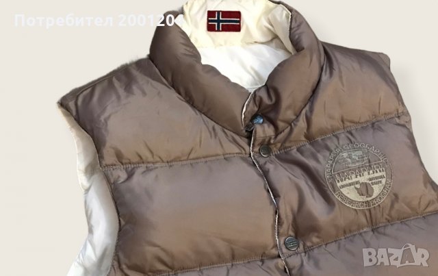 Оригинален Двулицев дамски елек на Napapijri  , снимка 4 - Елеци - 34628493