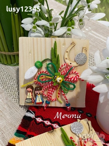 Първомартенски мини пана с кокичета!