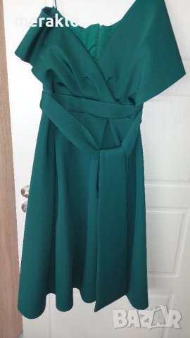 НАМАЛЕНИЕ Зелена, НОВА ОФИЦИАЛНА  рокля, снимка 5 - Рокли - 40079916