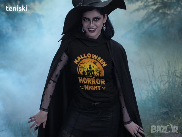 Тениски Хелоуин Halloween Модели и размери, снимка 8 - Тениски - 42649984