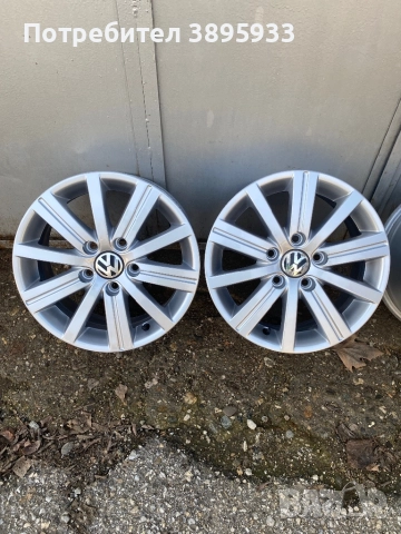 Оригинални джанти за VW Golf V VI VII , Caddy, Passat, Jetta, Touran, Audi, Skoda и др., снимка 2 - Гуми и джанти - 52854271