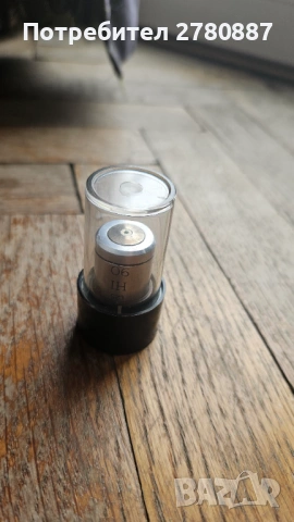 Ретро Имерсионен обектив за микроскоп Carl Zeiss Jena HI 90, снимка 2 - Лаборатория - 53351927