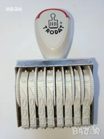 Стари неупотребявани печати за дати TRODAT, снимка 3 - Други ценни предмети - 48455400