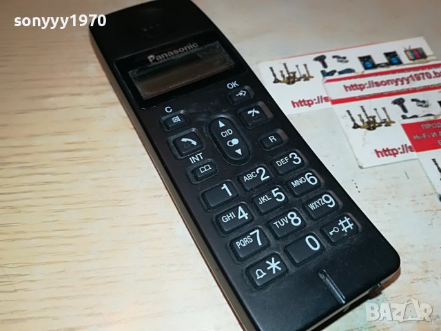 PANASONIC-ТЕЛЕФОН 1411221939, снимка 4 - Стационарни телефони и факсове - 38672672