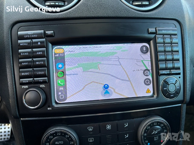 Mercedes ML 320 - ОБСЛУЖЕН - Android Auto Car Play , снимка 9 - Автомобили и джипове - 53649419