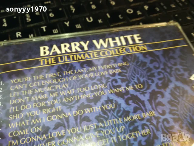 BARRY WHITE-ORIGINAL CD 0103251650, снимка 13 - CD дискове - 49326361