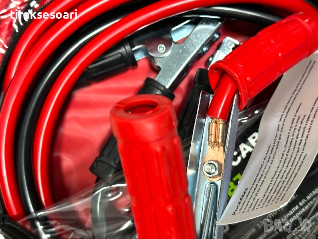 Кабели за подаване на ток G-TECH 2000A 8 метра 12V/24V - висок клас , снимка 2 - Аксесоари и консумативи - 52459019