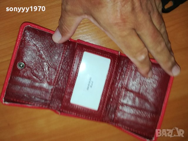 DIOR RED-ВНОС FRANCE 0407231925, снимка 8 - Портфейли, портмонета - 41448302