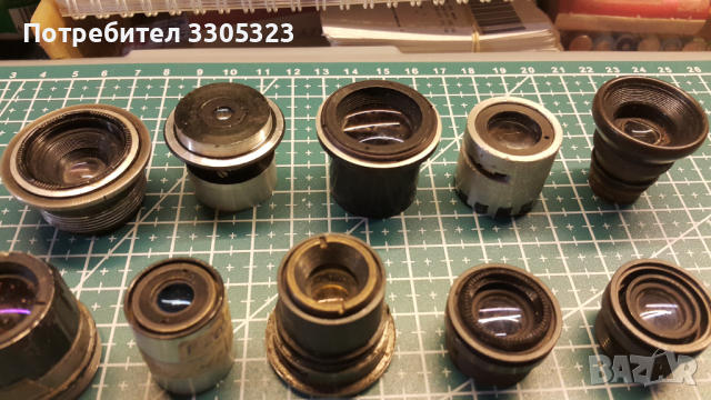 Голям лот обектив, окуляр, лупи, оптика  № 43, снимка 5 - Обективи и филтри - 36082020