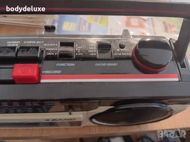 SANYO M-S350LE радио-касетофон, снимка 4 - Радиокасетофони, транзистори - 56050317