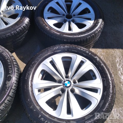 BMW F01 Джанти със зимни гуми.18ки, снимка 17 - Гуми и джанти - 42494508