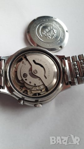 Рядък мъжки овален автоматичен японски часовник Orient, снимка 6 - Антикварни и старинни предмети - 44483267