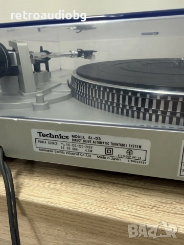 🔈Автоматичен грамофон TECHNICS SL- D3 - Direct drive🔈, снимка 7 - Грамофони - 55900490