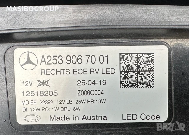 Фарове LED HIGH PERFORMANCE фар за Мерцедес ГЛЦ Mercedes GLC W253 facelift , снимка 9 - Части - 34438263