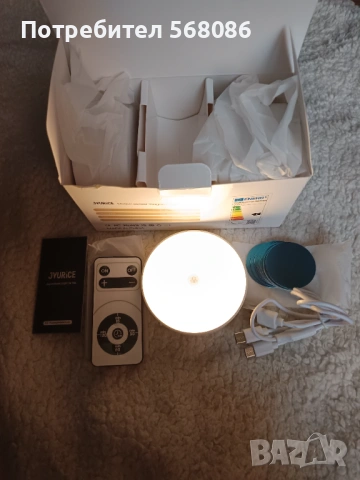 Лед светлина с датчик за движение 6бр., снимка 2 - Лампи за стена - 53368727