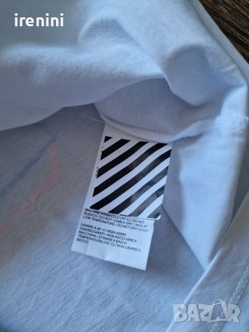 Страхотна мъжка тениска OFF WHITE  размер XL,  нова с етикет , снимка 7 - Тениски - 41700410