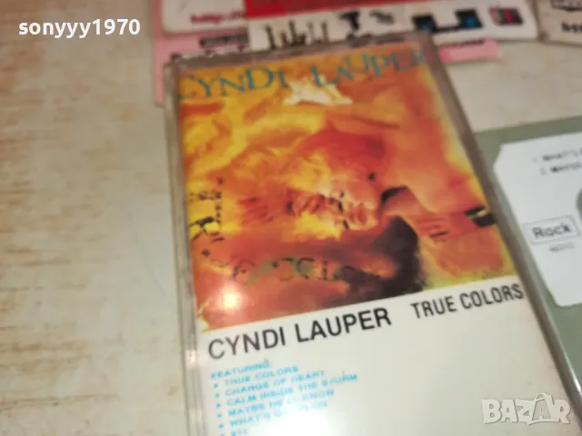 SYNDI LAUPER TRUE COLORS-ORIGINAL TAPE 2112240509, снимка 11 - Аудио касети - 48421414