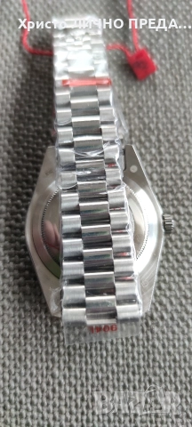 Rolex Day-Date 40 40mm White Gold Meteorite Baguette Diamond Dial 228239 UNISEX, снимка 12 - Мъжки - 52908149