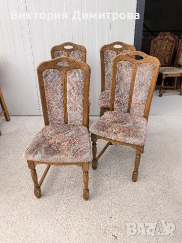 Комплект от 4 трапезни стола 