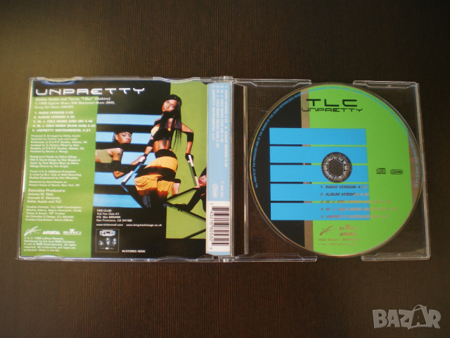 TLC ‎– Unpretty 1999 CD, Maxi-Single, снимка 2 - CD дискове - 44687850