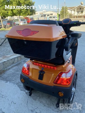 Електрическа Триколка FM1-LUX 1500W - ORANGE, снимка 2 - Инвалидни колички - 42328248