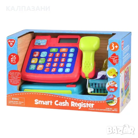 PlayGo Касов апарат с реалистичен калкулатор 3221