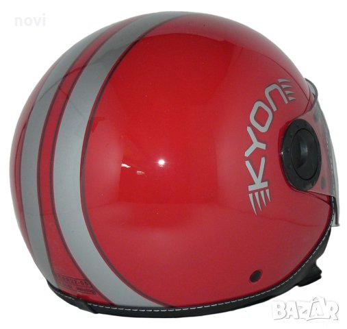Каска protectWEAR, XS/S/XL за мотопед, мотор, скутер, снимка 6 - Аксесоари и консумативи - 42613754
