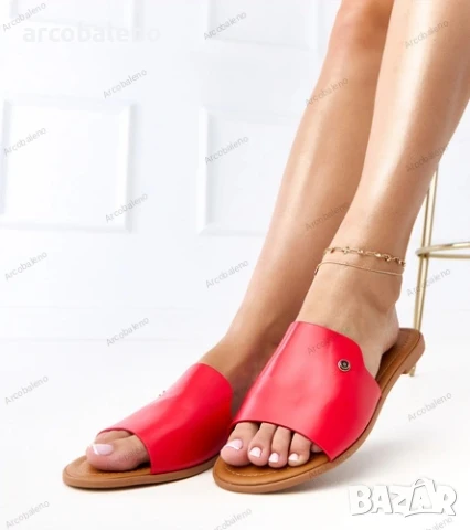 Дамски летни чехли с широка каишка Molara, 2цвята , снимка 9 - Сандали - 51161519