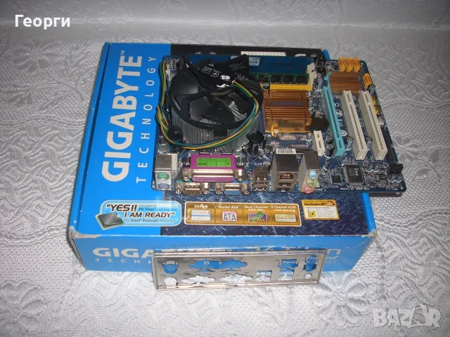 Дъно "Gigabyte" - комплект, снимка 4 - Дънни платки - 55773859