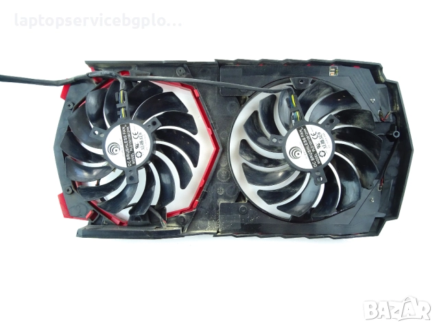 Вентилатори за видео карта MSI PLD10010B12HH 95mm, снимка 2 - Видеокарти - 52180024