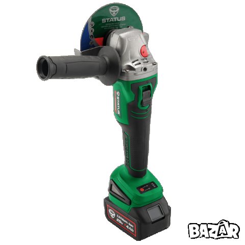 STATUS АКУМУЛАТОРЕН БЕЗЧЕТКОВ ЪГЛОШЛАЙФ SH125E, снимка 5 - Други инструменти - 42702571