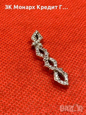 Сребърна висулка, снимка 2 - Колиета, медальони, синджири - 41169829