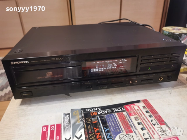 PIONEER PD-7300 CD PLAYER MADE IN JAPAN 1503261016, снимка 13 - CD дискове - 53844033